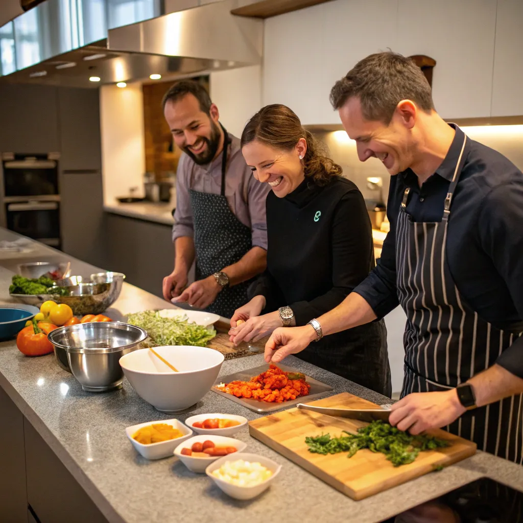 Teamwork Cooking